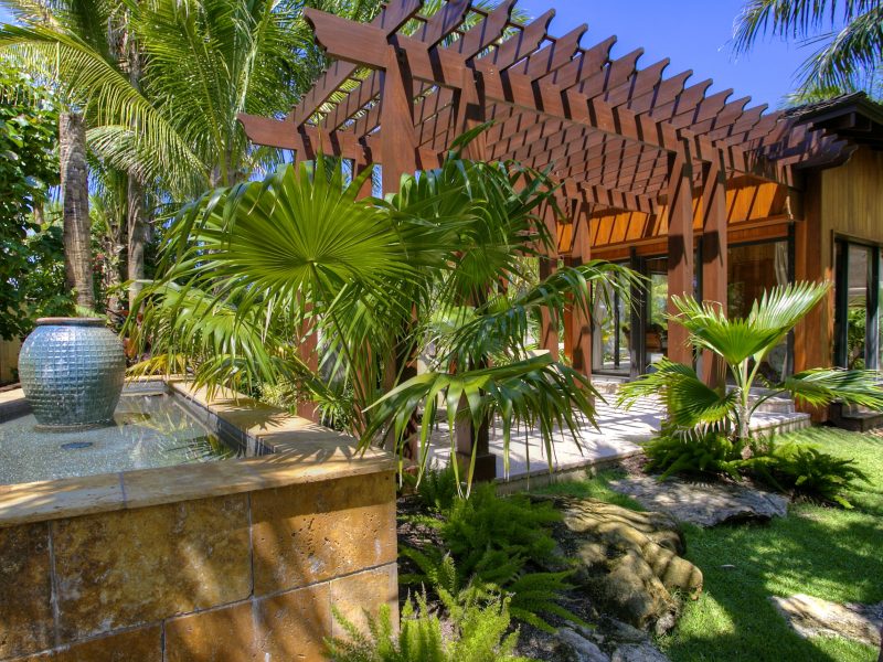 Balinese / Tropical Landscape Casey Key, Nokomis Florida